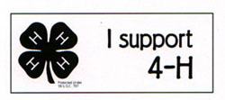 Image of I support 4-H